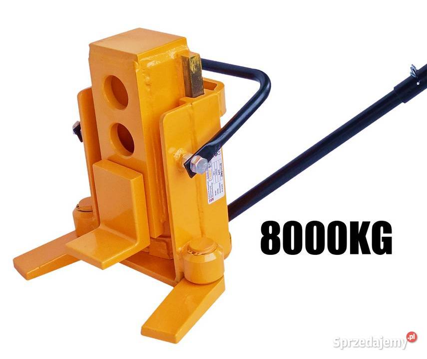 HYDRAULICZNY PODNOŚNIK MASZYNOWY 8T VIBERSYSTEM śląskie sprzedam