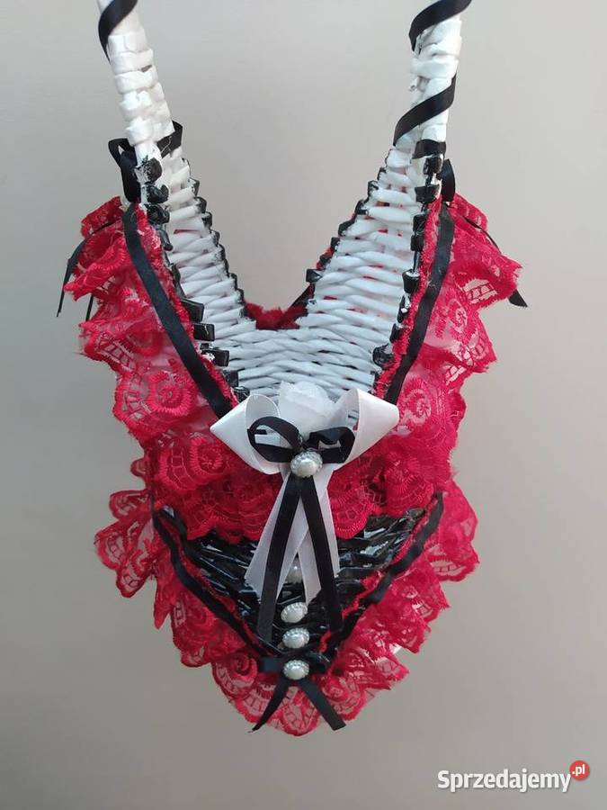 Kosz koszyk koszyczek rękodzieło prezentowy na Kraków