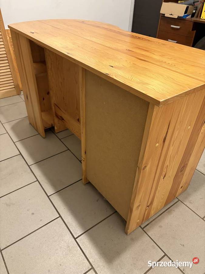 Biurko sosnowe lite drewno Gorzów Wielkopolski