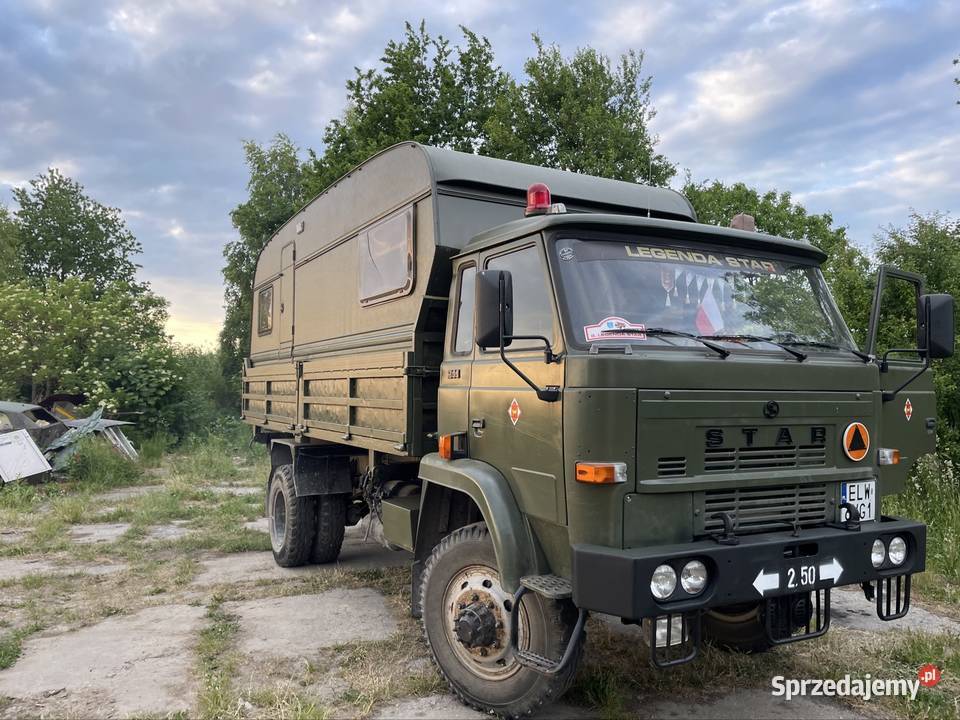 Star 244 4x4 wywrot na 3 strony mały przebieg 5000kg Łódź