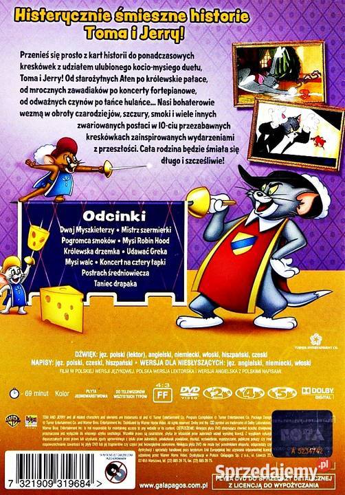 PIERWSZE POTYCZKI TOM I JERRY sprzedam