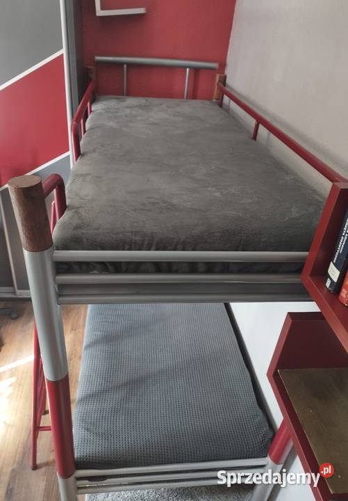 Metalowe piętrowe łóżko robione ręcznie Lublin