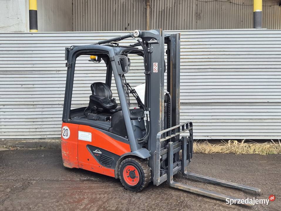 Linde E14 TRIPLEX 2019r 2000 mtg wózek widłowy śląskie sprzedam