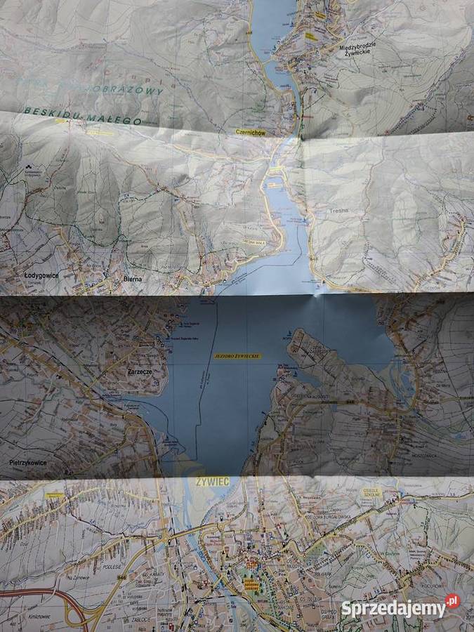 Beskid Mały 125 000 mapa sztabowa Rok wydania 2022