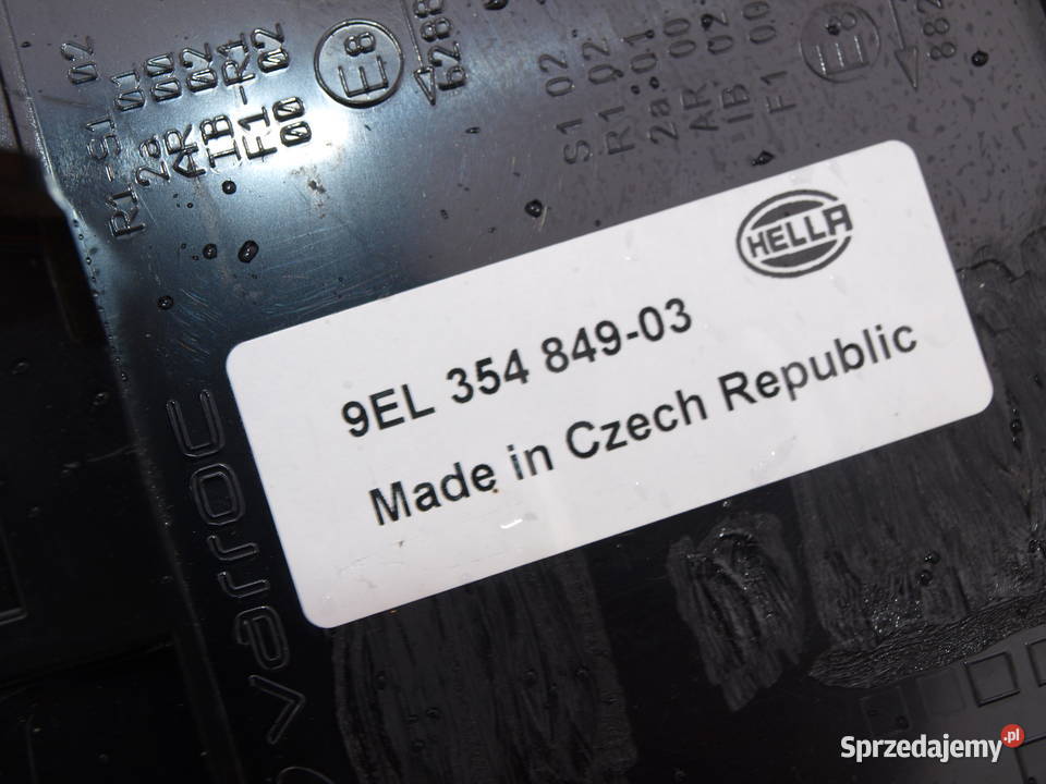 Skoda Rapid lampa lewa tył 2016 2019r europa Lampy tylne wielkopolskie Kalisz