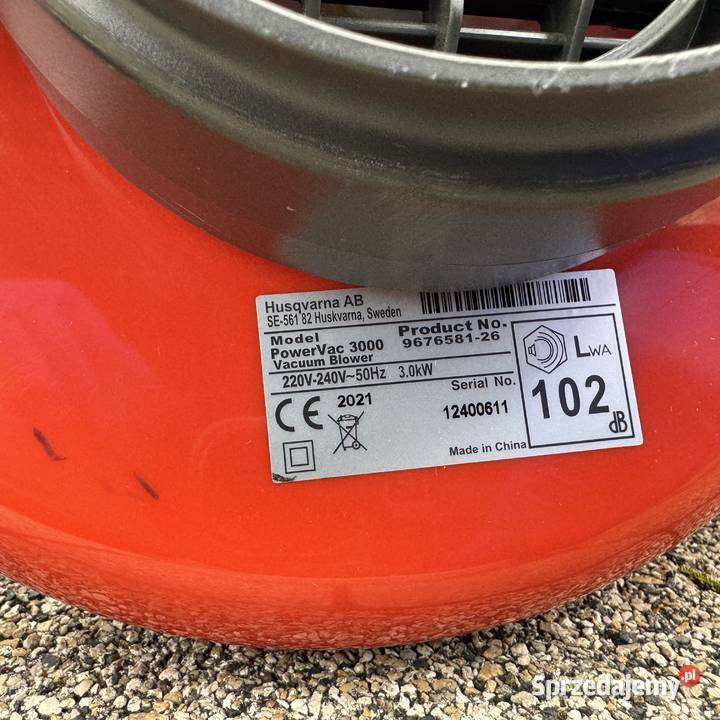 Dmuchawa elektryczna Flymo PowerVac 3000 Lubin