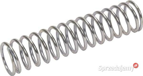 Sprężyna naciskowa Kramp 1 x 16 x 75 mm małopolskie Kamionna