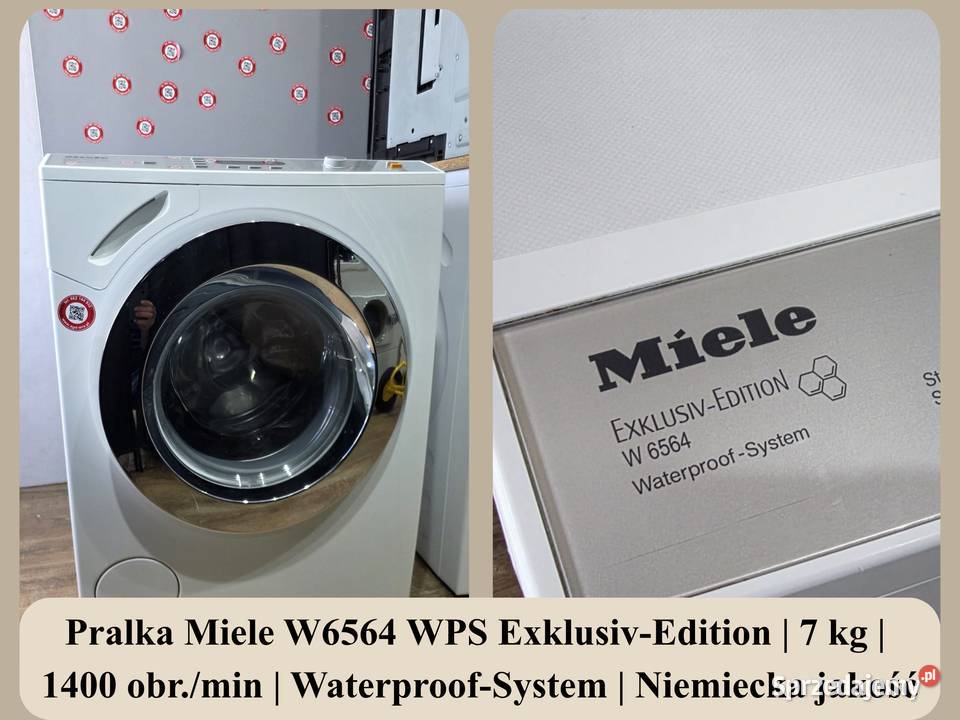 Pralka Miele W6564 WPS ExklusivEdition 7 1400 Wrocław sprzedam