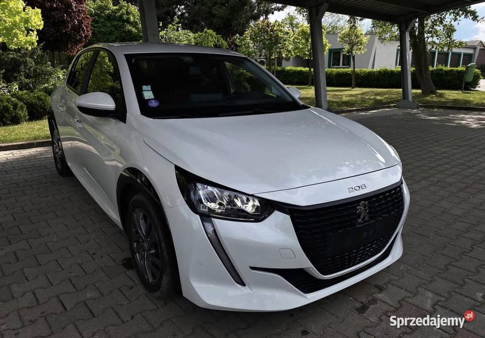 PEUGEOT 208 II AUTOMAT 8EAT BIAŁA PERŁA PIĘKNY MP3 Turek