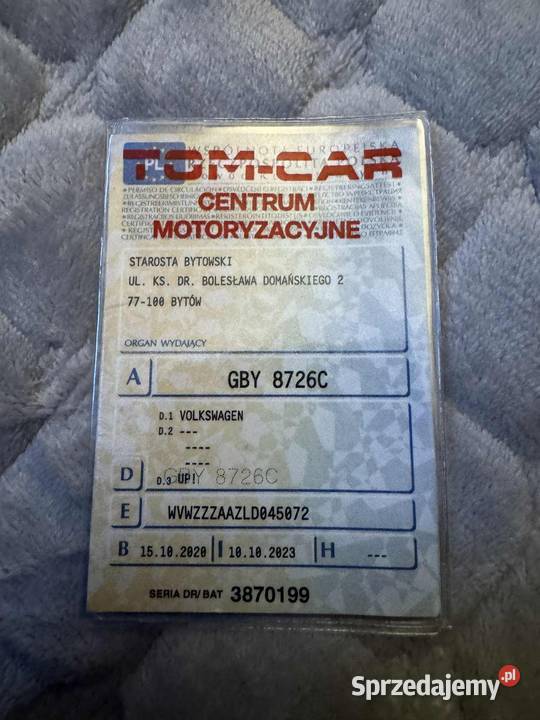 Vw up 2020 10 mpi lpg klimatyzacja Kramarzyny