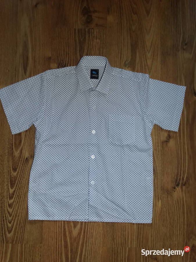 Biała elegancka koszula chłopięca r128134 Legnica