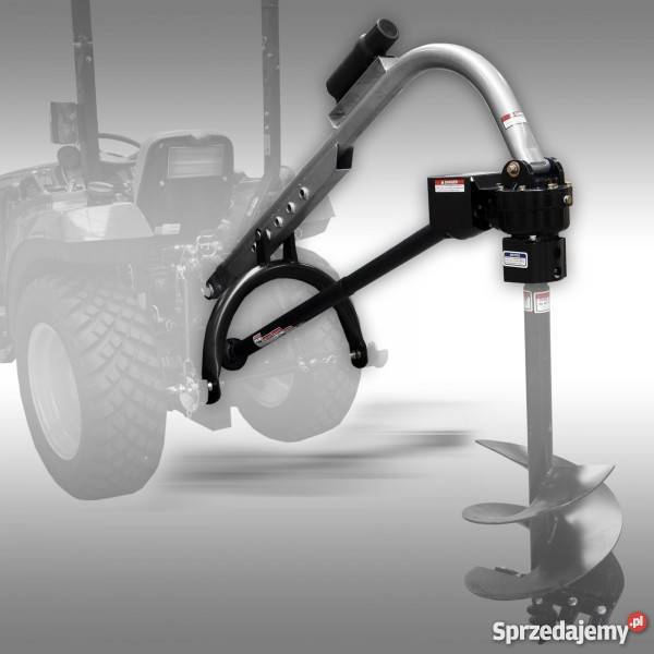 Wiertnica ciągnikowa obsługuje wiertła o Izdebki