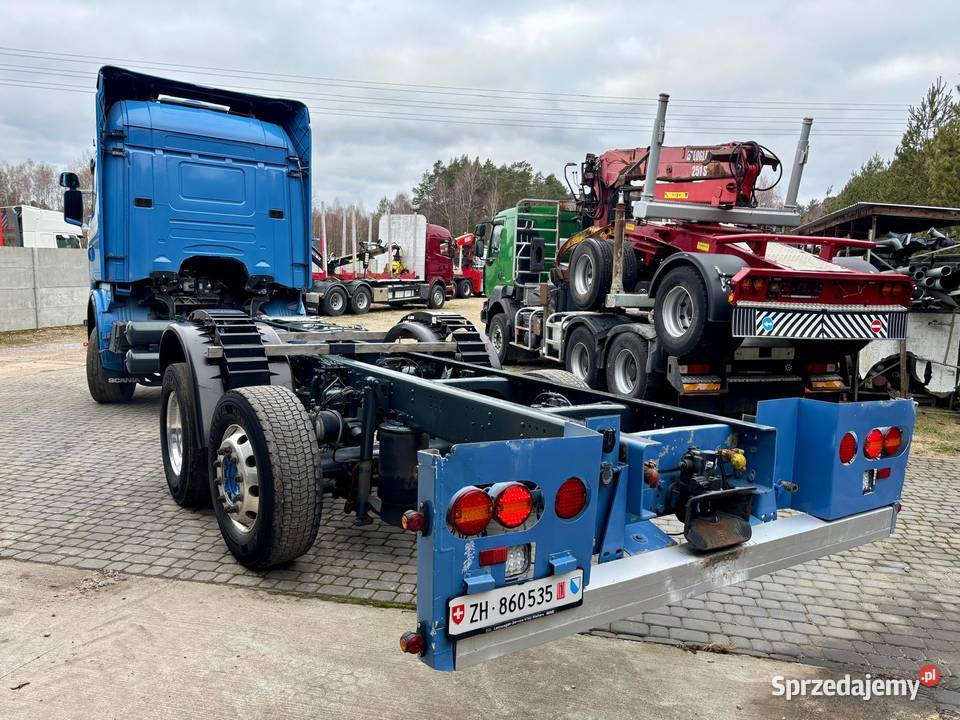 Ciężarówka podwozie Scania G 490 6x2 rama pod Biłgoraj