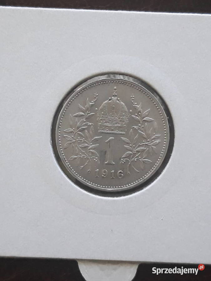 1 Korona Austria 1916 r około mennicza wielkopolskie