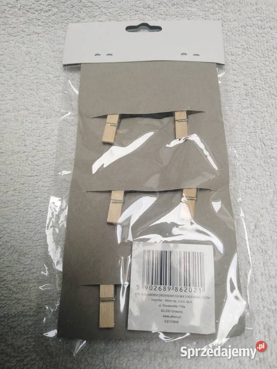 Drewniane klamerki pomorskie