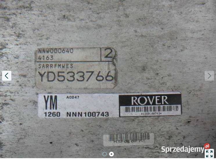 Komputer moduł Rover 25 14 benzyna wielkopolskie sprzedam