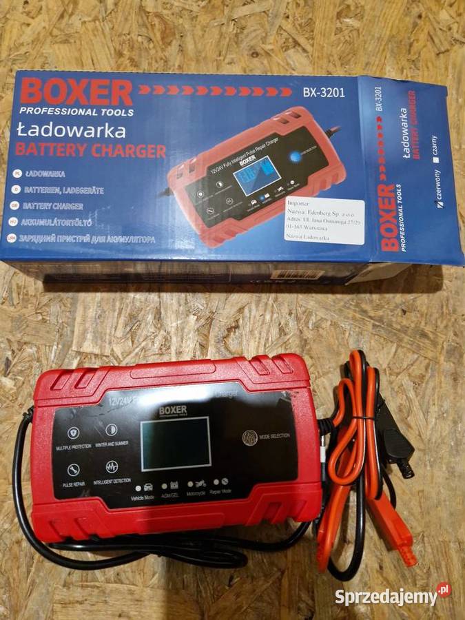 BOXER Inteligentna Ładowarka Pulsacyjna BX3201 Ładowarki Audio Głogowa