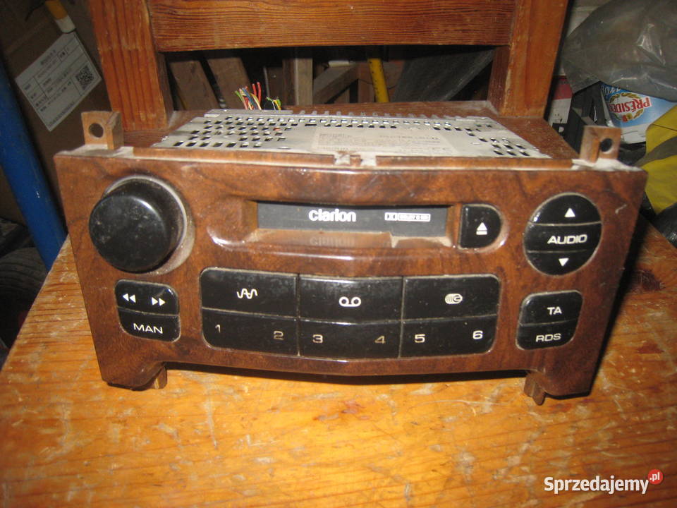 Radio radioodtwarzacz kasety Oryginalny Peugeot Clarion Kraków