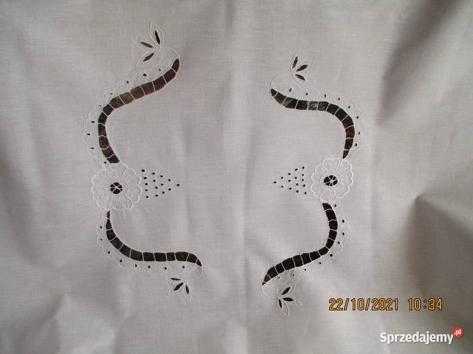 obrus richelieu prostokąt 138 x 110 Obrusy i serwety