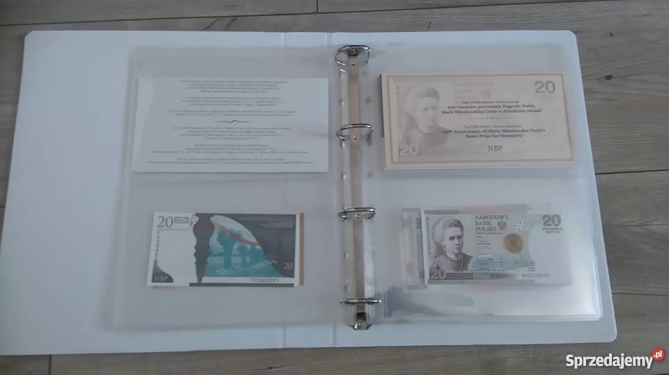 ALBUM POLSKIE BANKNOTY KOLEKCJONERSKIE Koronowo