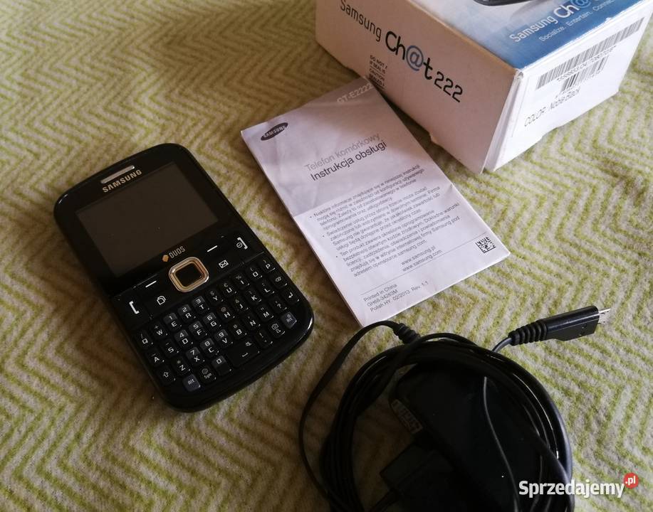 Samsung Chat 222 GTE2222 Dual SIM Klasyk QWERTY Szczecin