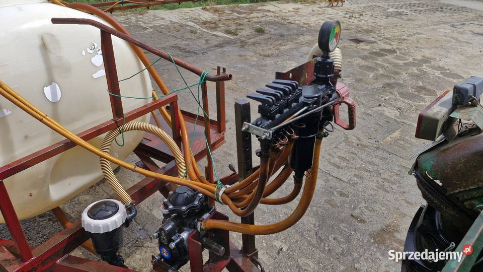 Opryskiwacz ciągany 1000l pilmet jarmet 18m nieuszkodzony Zaczepiane Solec Kujawski