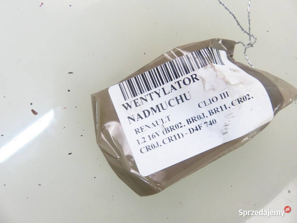 DMUCHAWA RENAULT CLIO III N103992Q Części samochodowe