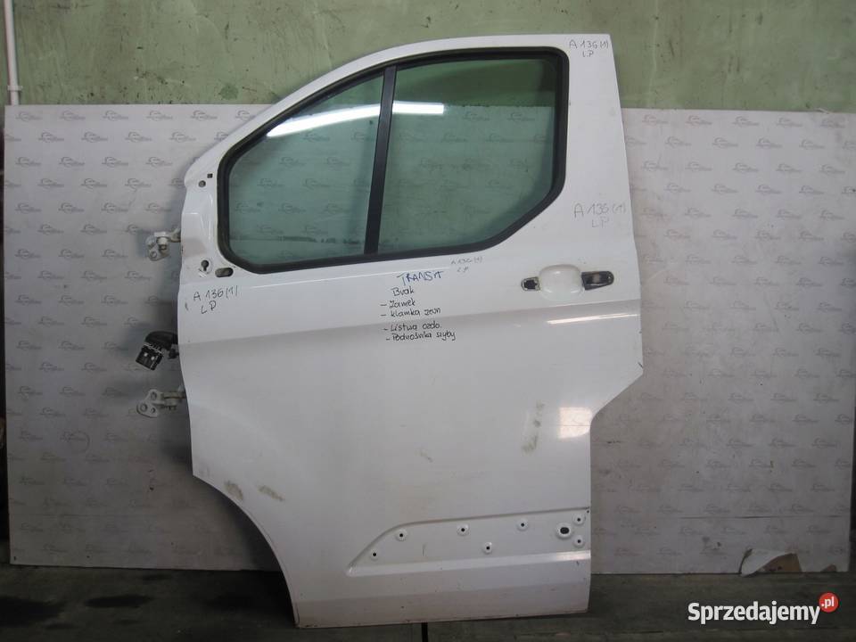 FORD TRANSIT CUSTOM 15r drzwi lewe przód 110 Drzwi Kielce