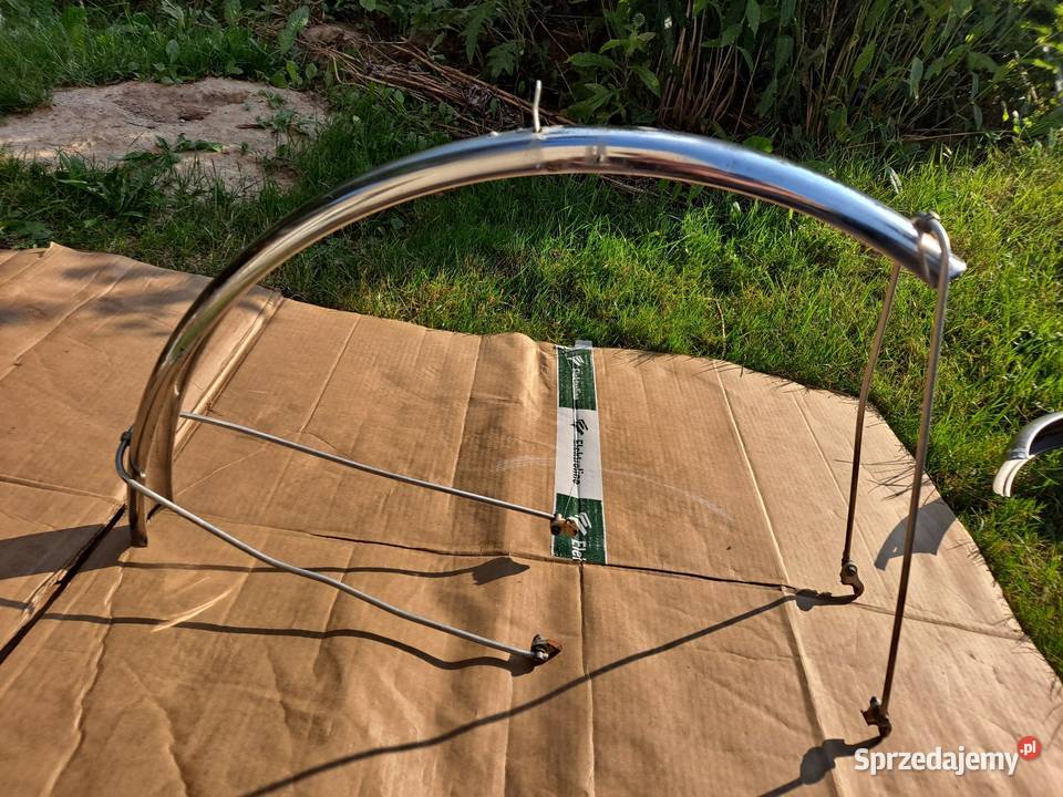 Blotniki 20 stalowe chromowane Lublin