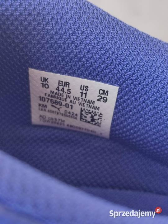 Nowe korki piłkarskie Puma Ultra rozmiar 445 fioletowy