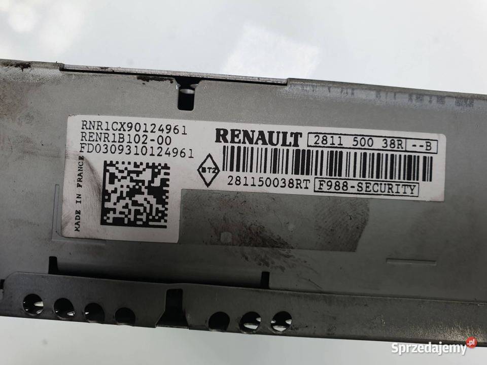 RADIO RENAULT CLIO III GRANDTOUR 281150038R Lipno sprzedam