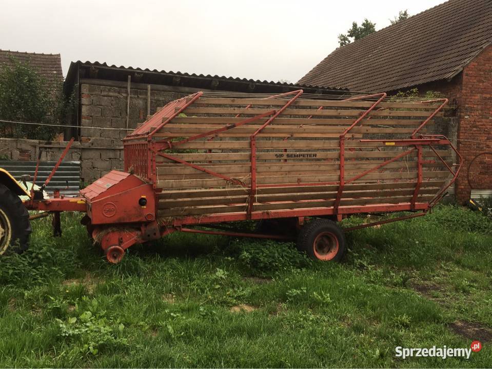 Przyczepa samozbierajaca Krone SIP Kobylno