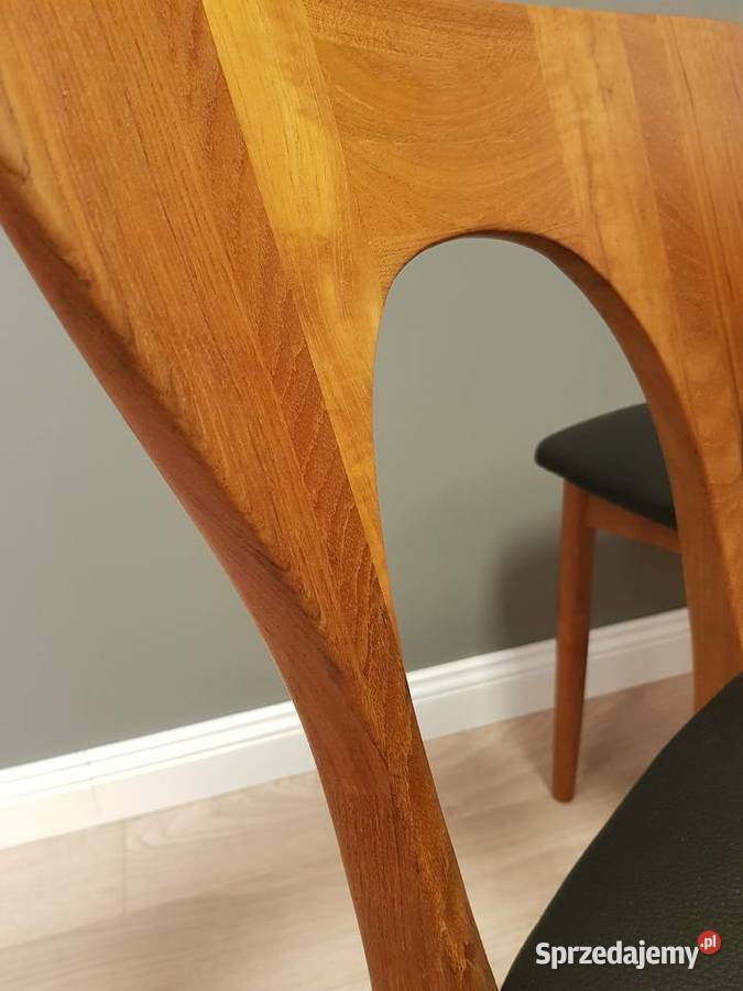 TOP DESIGN Duńskie sygnowane krzesła takowe Stoły, krzesła, biurka