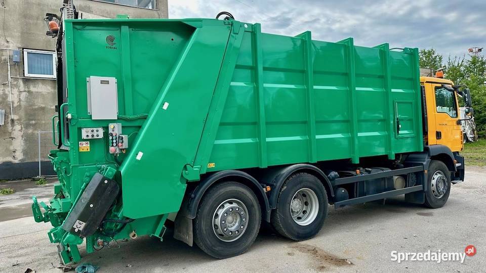 MAN TGM 26290 śmieciarka Manual ZOELLER 21m3 sprzedam