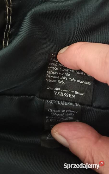 Kurtka skórzana czarna Krosno