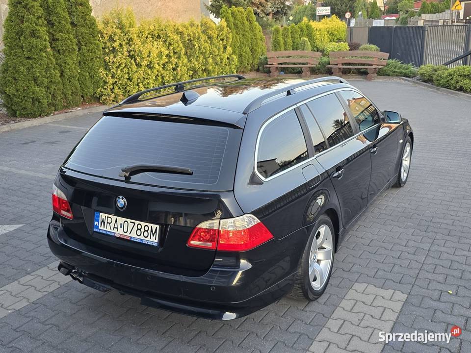 BMW e61 525i 2004 kombi 192 automat 230000km Pionki