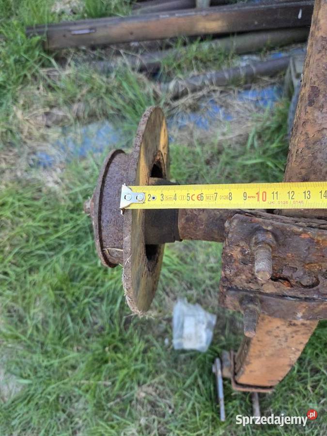 Os z resorami do przyczepki Zaborowice