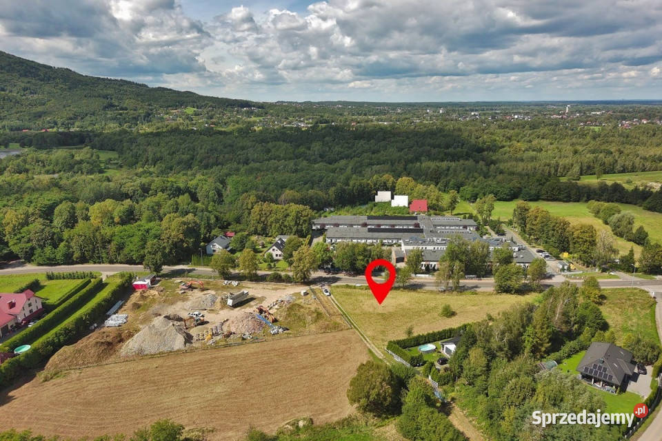 Działka usługowamieszkaniowa ponad 13 arów Porąbka