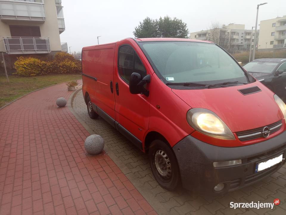 opel vivaro 19 cdi 2005 Marianki