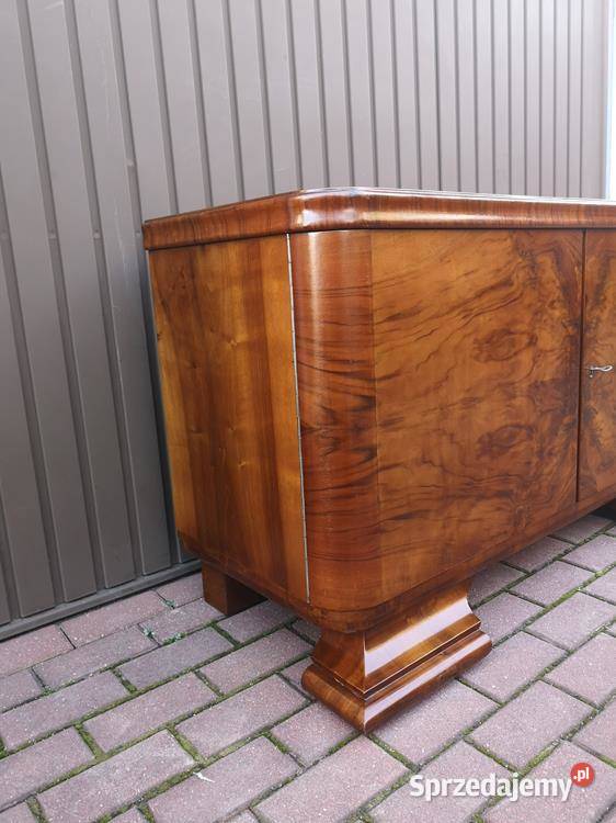Komoda ARTDECO RTV Niska 130 Orzech Zgrabna Meble wielkopolskie Swarzędz