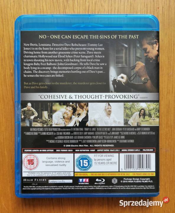 In The Electric Mist Pościg We Mgle Bluray En 1 płyta Parzęczew
