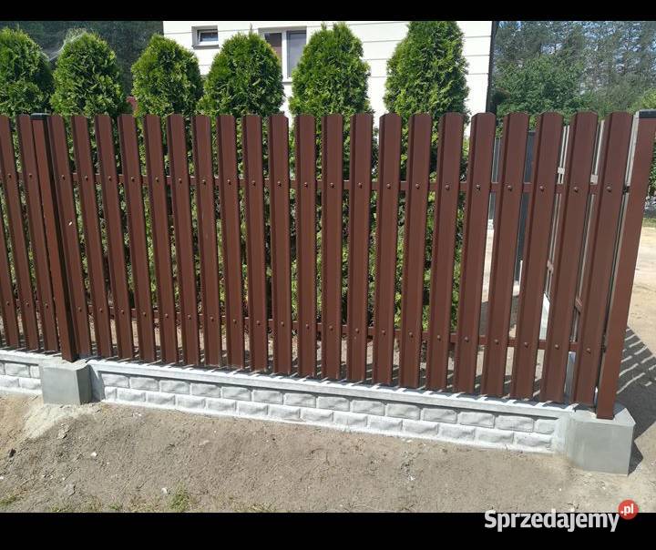 Ogrodzenia Montaż Panelowe Betonowe Sztachetki