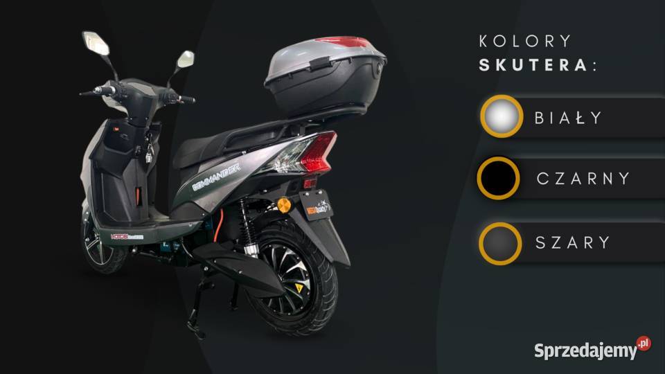 SKUTER MOTOR MOTOROWER ELEKTRYCZNY L1eB Motobi Pozostałe dolnośląskie Ząbkowice Śląskie