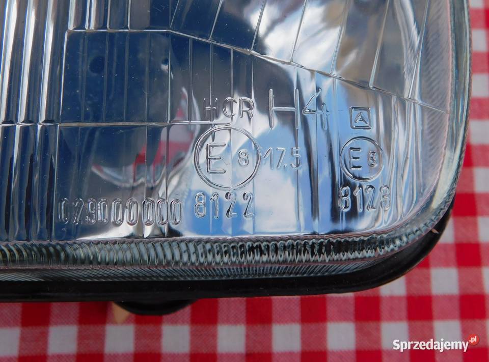 Nowe reflektory lampy przednie Zelmot H4 Fiat Tarnów sprzedam
