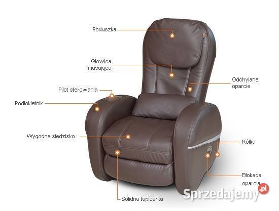 Atena prowellness masujący fotel spa do masażu Kępno