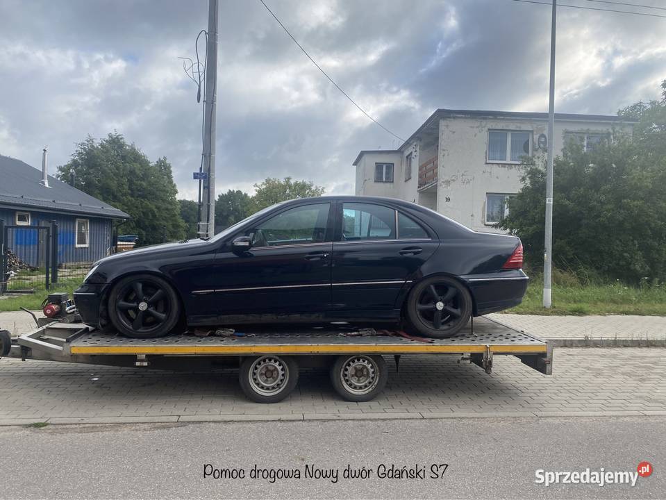 Pomoc drogowa laweta holowanie Gdańsk