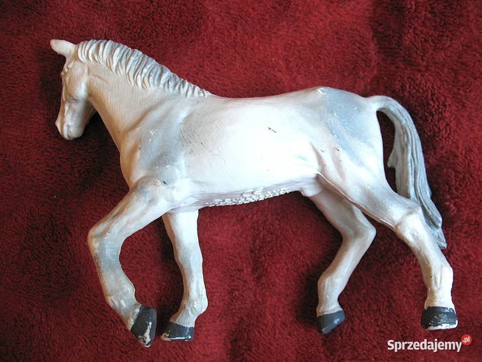 Koń ogier rasy Lipicańskiej Figurka 105 x 13 x 3 Siedlce