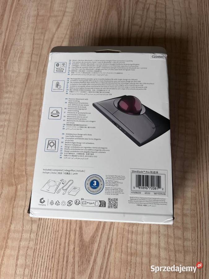 Nowy zestaw Trackball Kensington SlimBlade Pro małopolskie Nowy Sącz