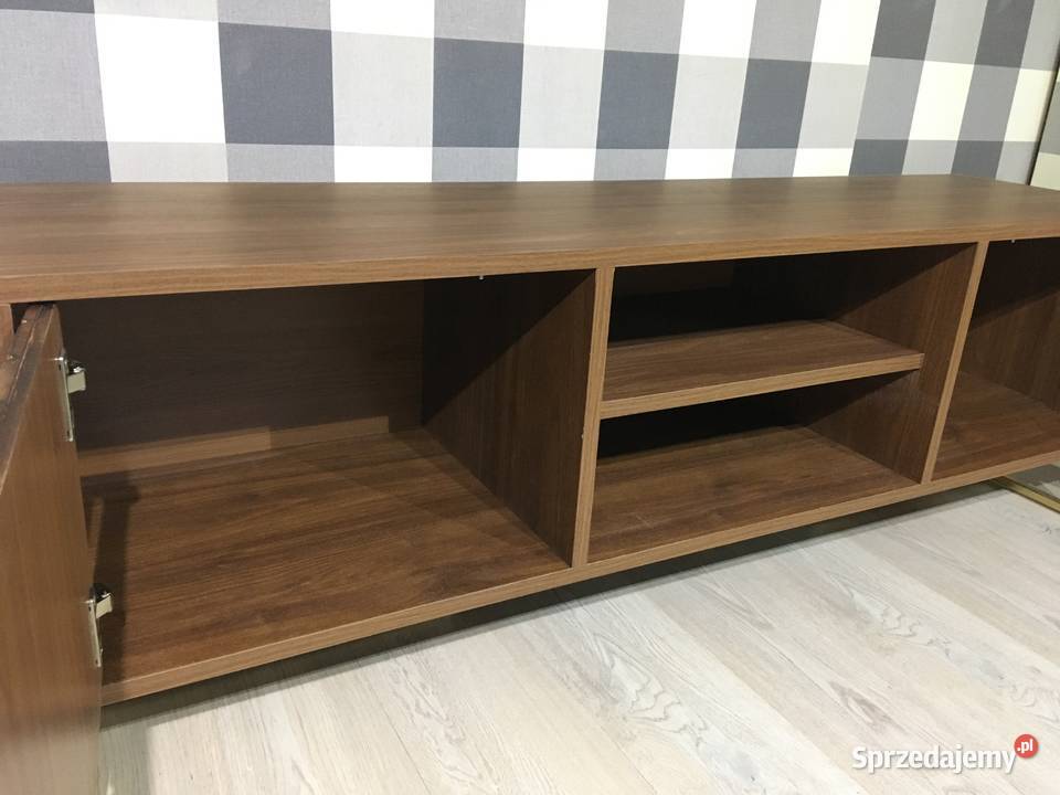 Szafka sideboard 150 orzech fronty jodełka 50cm mazowieckie Warszawa