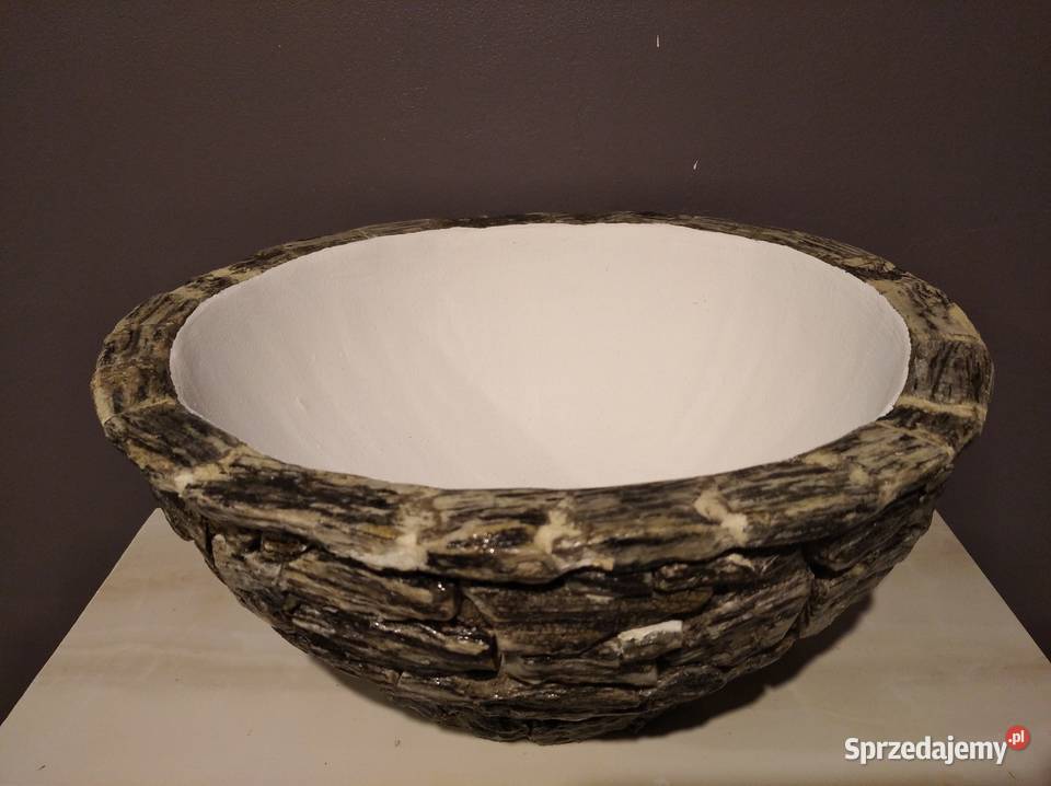 82 Oryginalna umywalka z kamienia naturalnego Długołęka-Świerkla